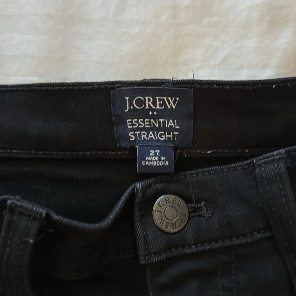 J.Crew Factory Essential Straight Jeans - Picture 2 of 3